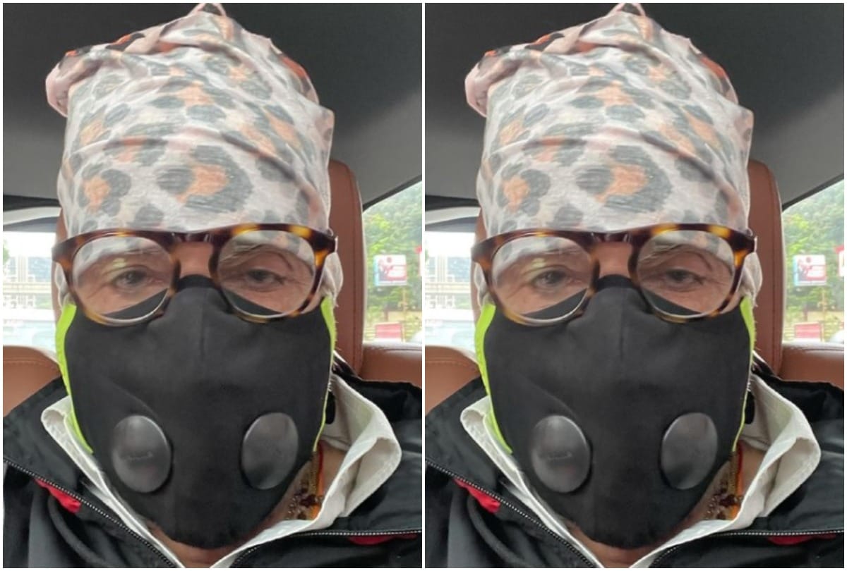 Amitabh Bachchan drives back to work shares Monday motivation post on Instagram