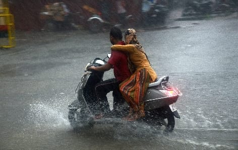 71.2 mm of rain in 24 hours, the weather was pleasant