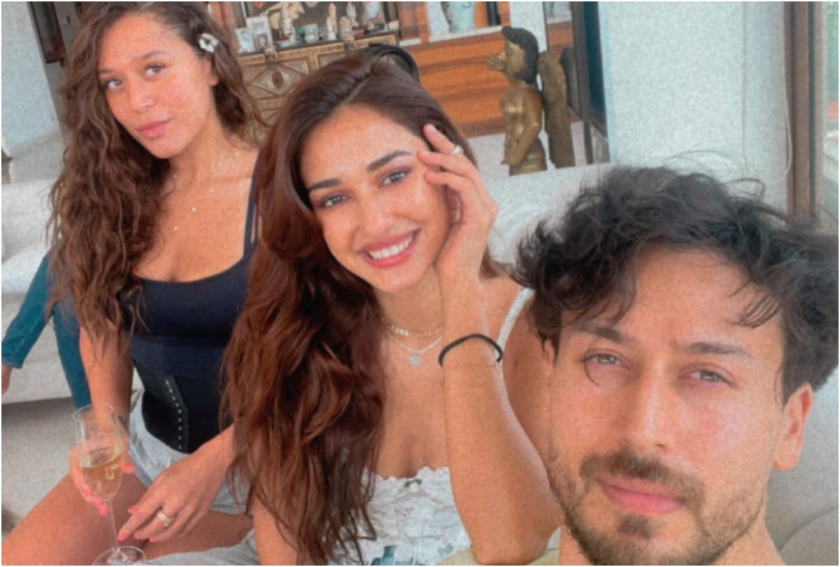 disha patani celebrate birthday with tiger shroff in white lace fabric bodysuit looks super glamorous