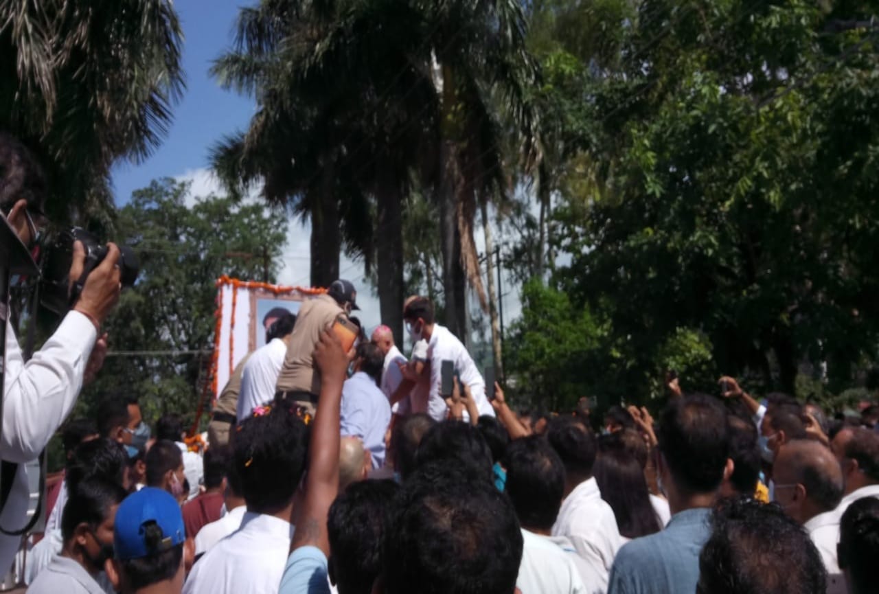 Indira hridayesh Death News: indira hridayesh dead body last darshan and funeral today watch photos