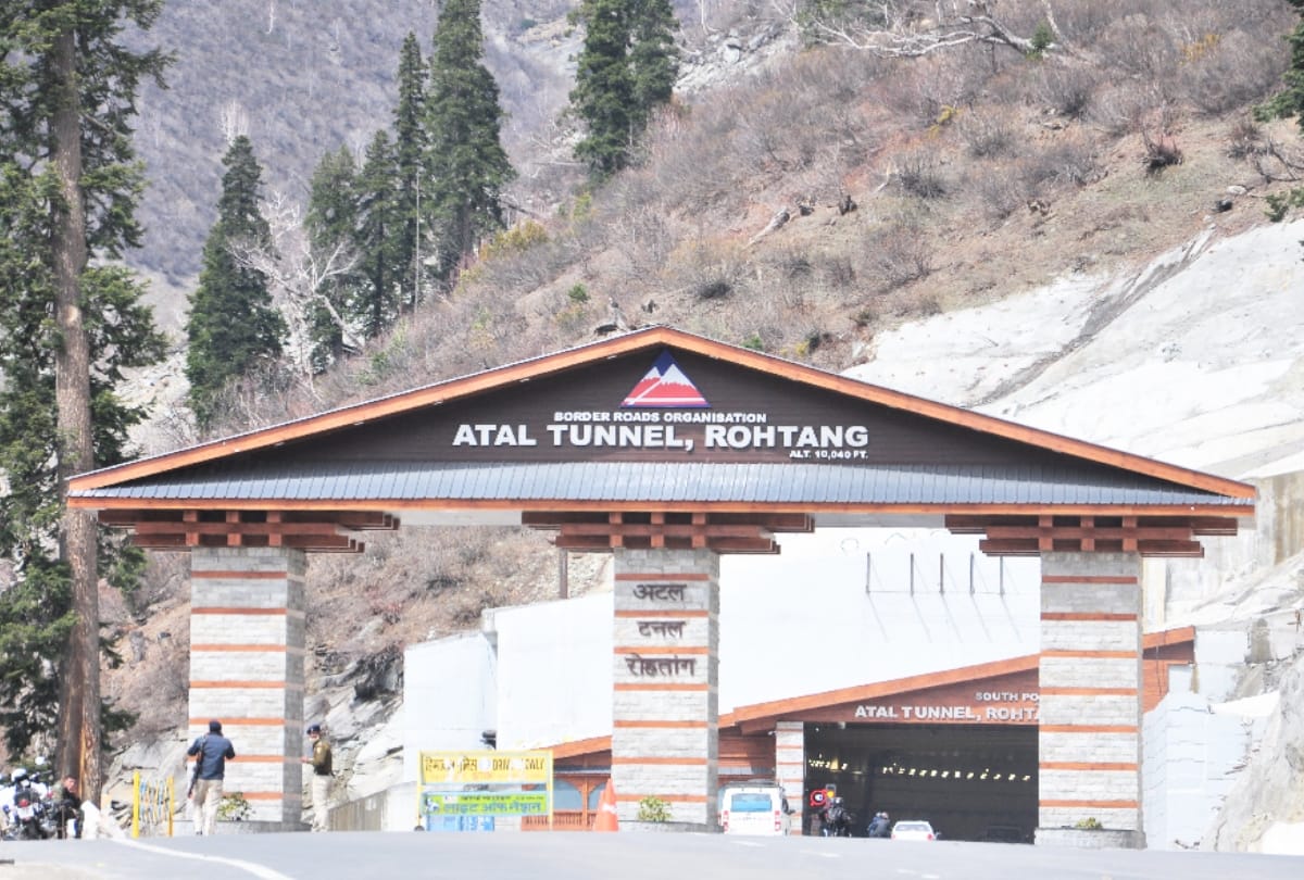 Atal Tunnel will remain closed for two hours on Tuesday and Thursday morning