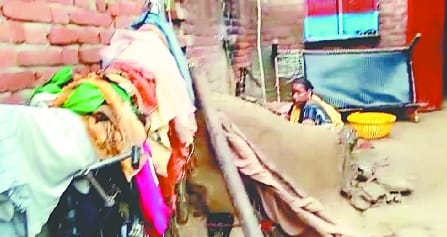 House ransacked, women were taken half-naked and roamed in the village