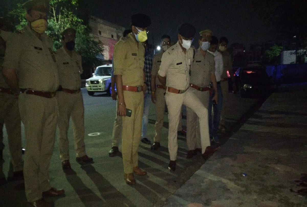 Noida vehicle theft gang members and police encounter two arrested after being injured