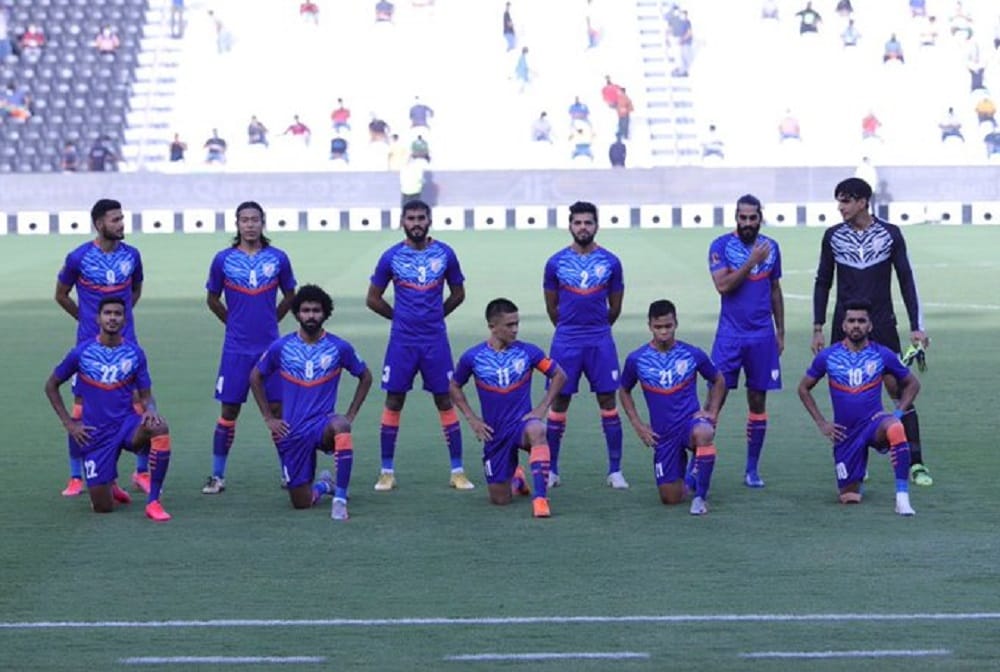 indian football team qualifying for the third round of the 2023 AFC Asian Cup qualifiers