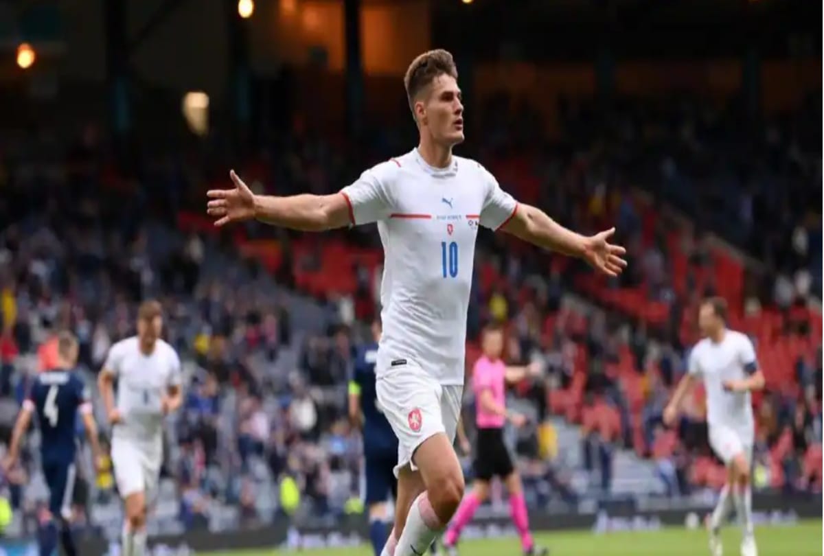 Euro cup 2020 Patric Schick Scored two goals Czech republic beat Scotland