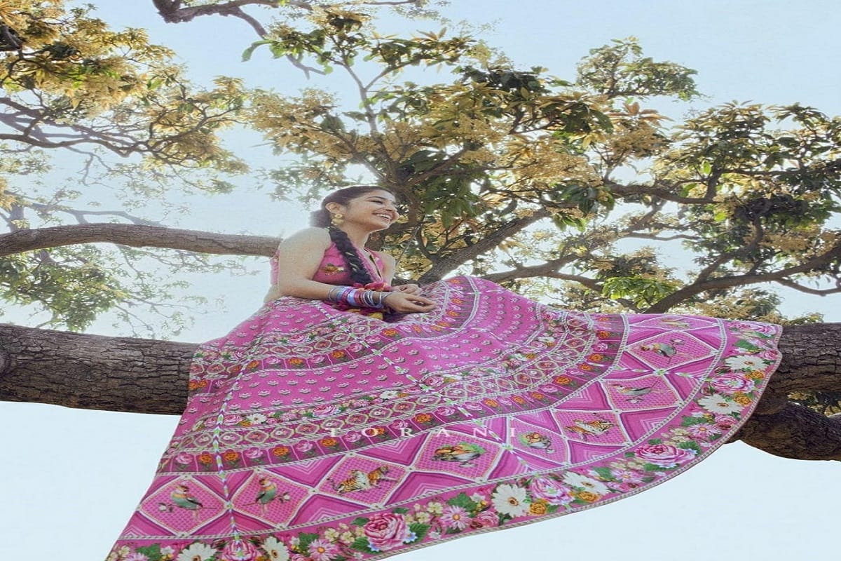 golu gupta shweta tripathi sharma in latest lehenga look in hindi