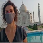 ताजमहल: अनलॉक की प्रक्रिया के बाद खुला ताजमहल, ब्राजील की पर्यटक ने देखा ताजमहल