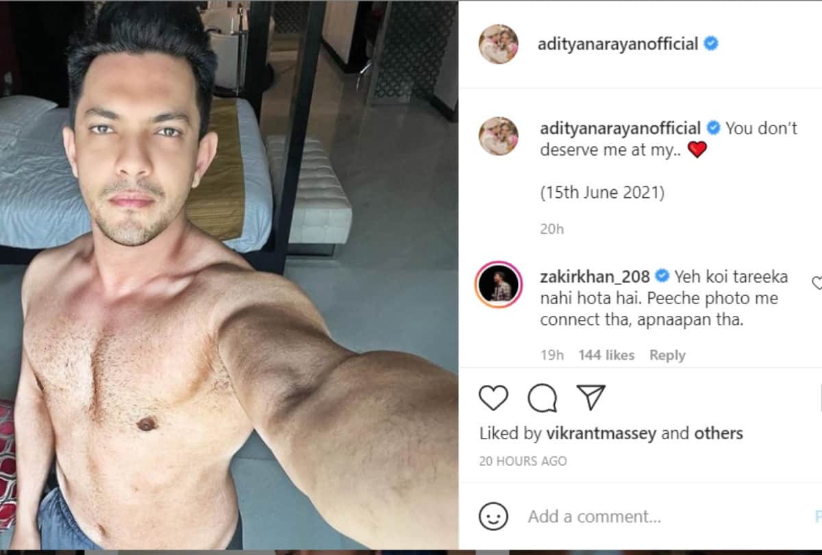 Aditya Narayan Shares Photo Of His Body Transformation Post Covid-19 Fans Shocked