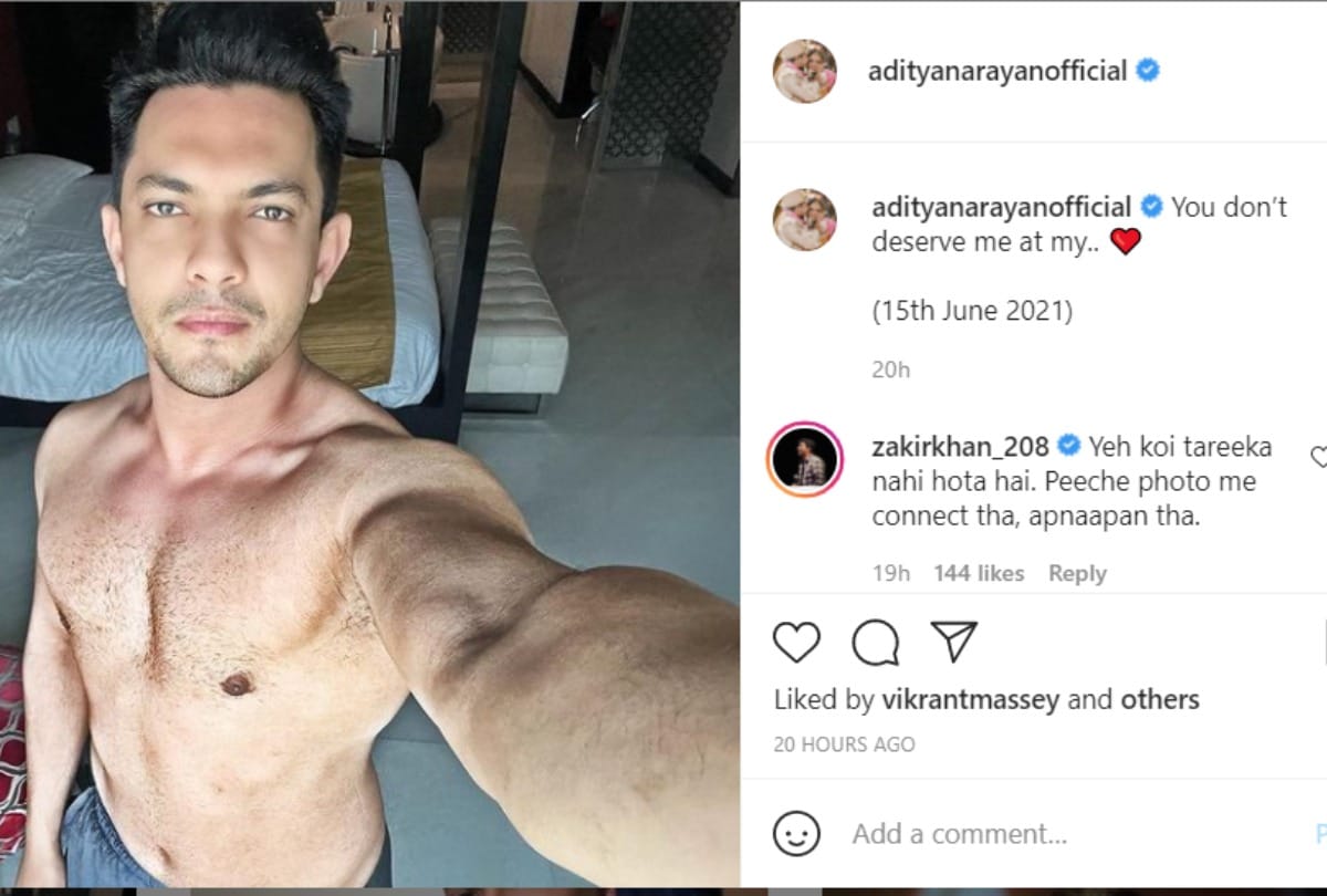 Aditya Narayan Shares Photo Of His Body Transformation Post Covid-19 Fans Shocked