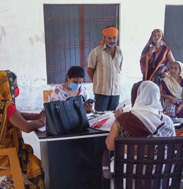 Population of 8 thousand, vaccination of only 140 women