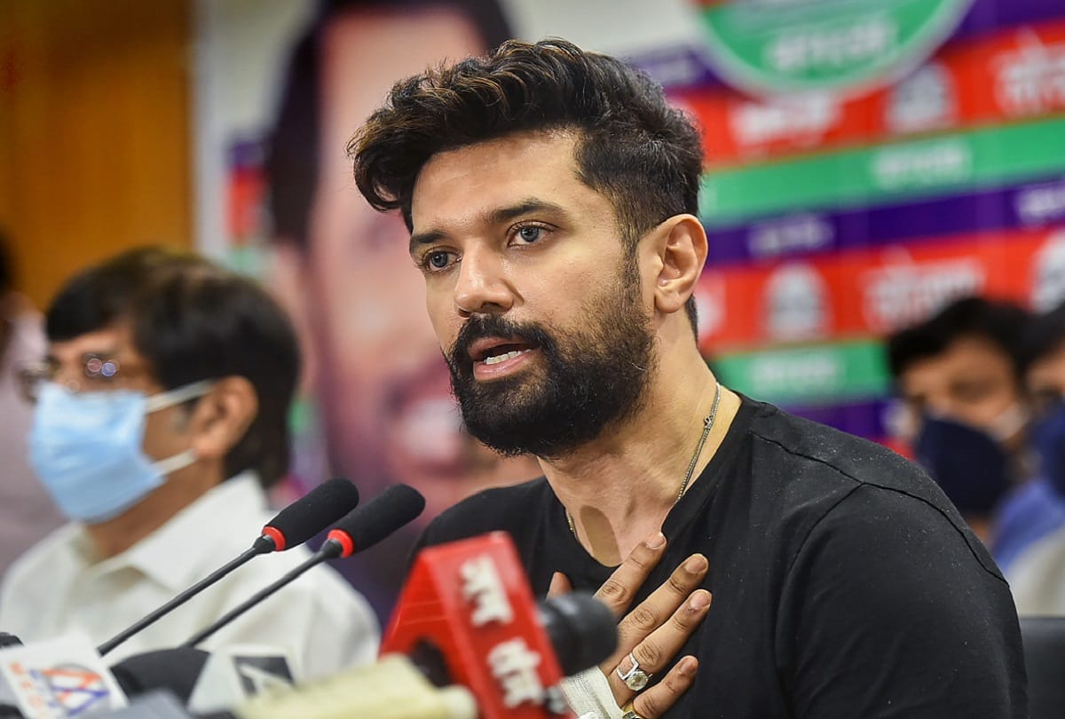 Chirag Paswan accuses JDU for breaking party says uncle revolt is against LJP constitution