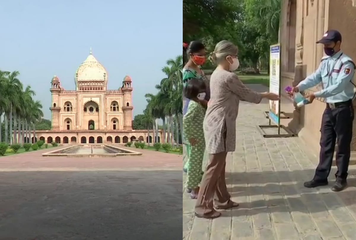Historic monuments open in delhi and all parts of country after second corona wave