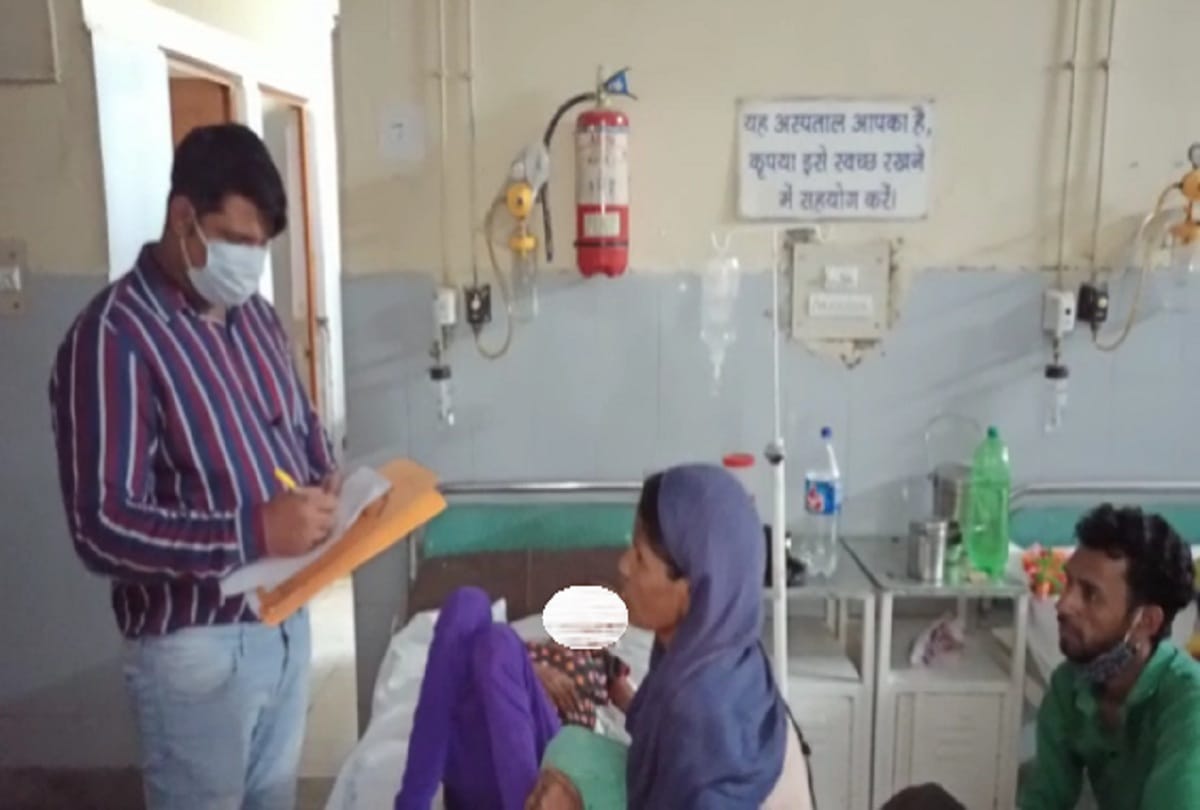 hunger family did not get food for 10 days mother and five children became skeletons In Aligarh