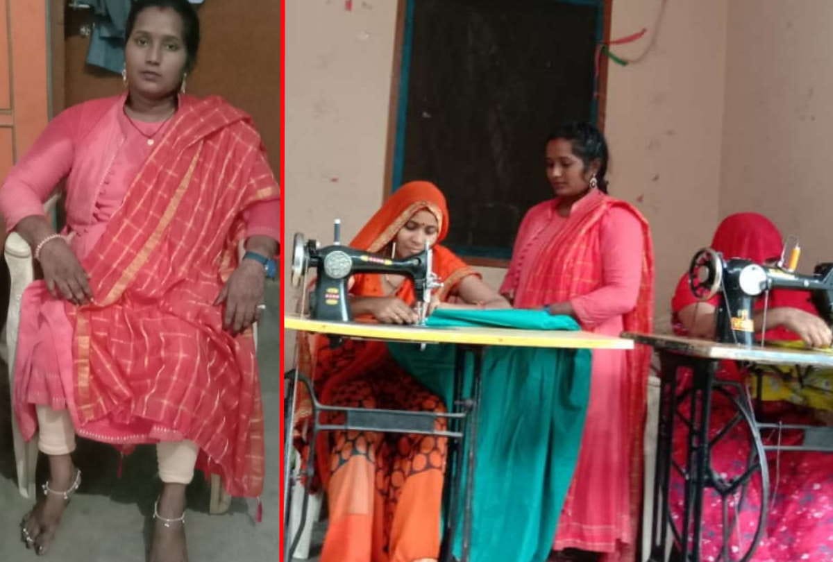stuggle story of Divyang Sasikala giving employment to women in Gorakhpur