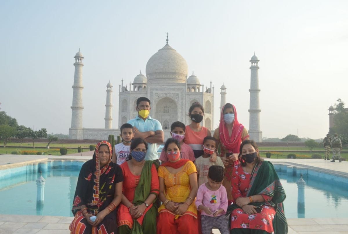Taj Mahal Open After Two Months Brazil's Melissa Became The First Tourist