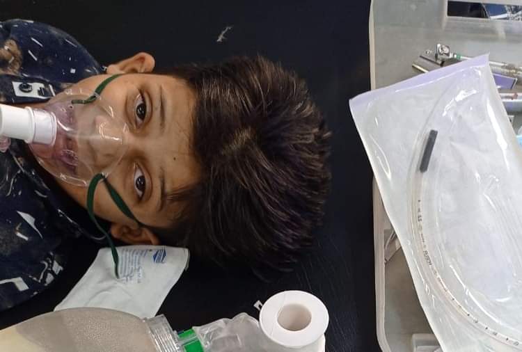 Seven year old child started breathing when When relatives were preparing for the funeral in Bahadurgarh