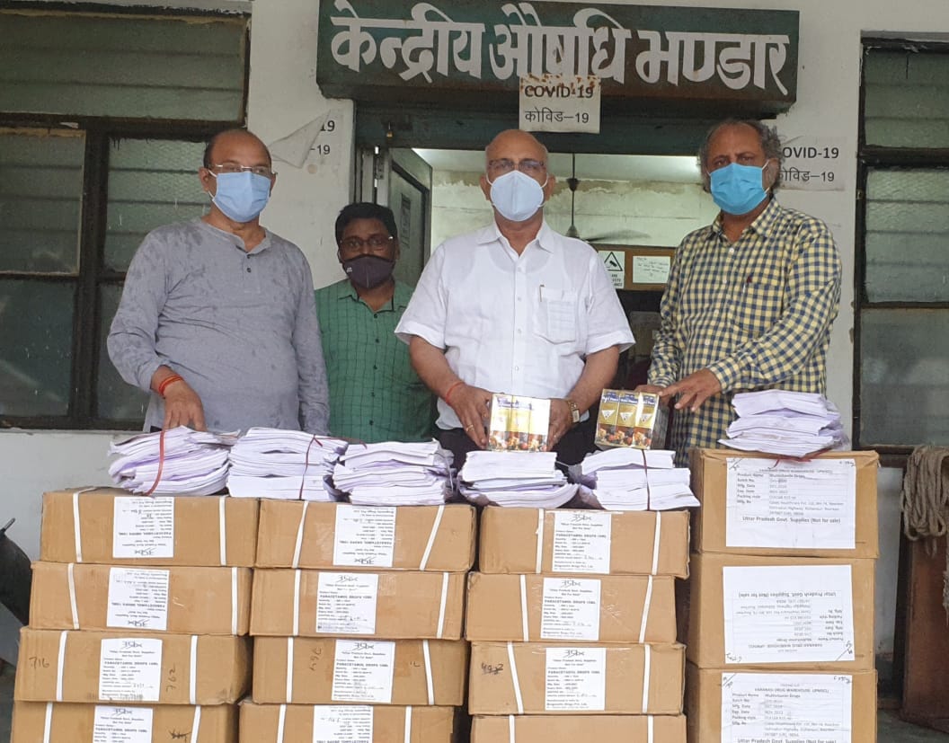 Preparation for fight against third wave of coronavirus in varanasi Children with symptoms of corona will get Covid medicine kit first consignment arrived  from Lucknow