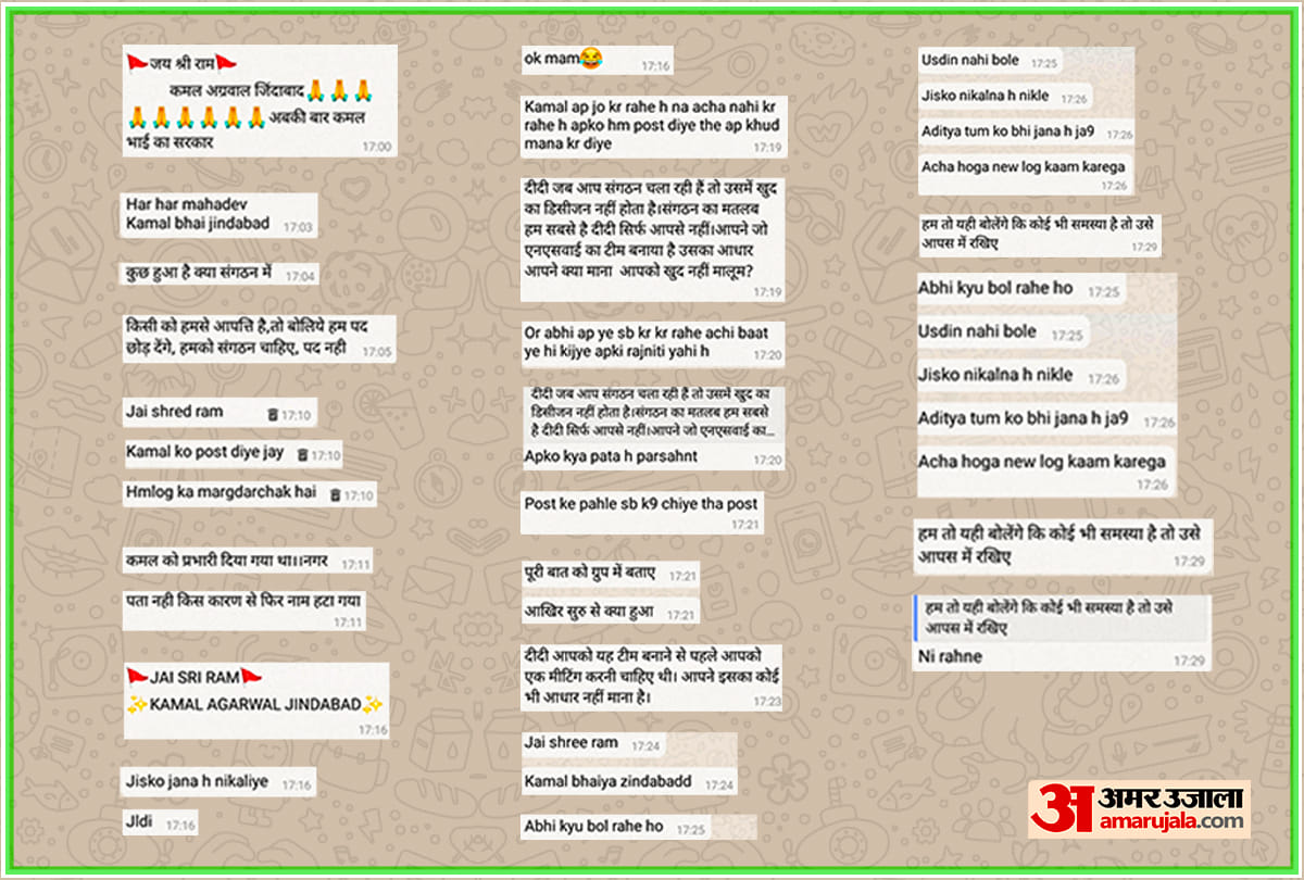 Fact Check: There was no controversy over saying Jai Shri Ram in the official group of NSUI
