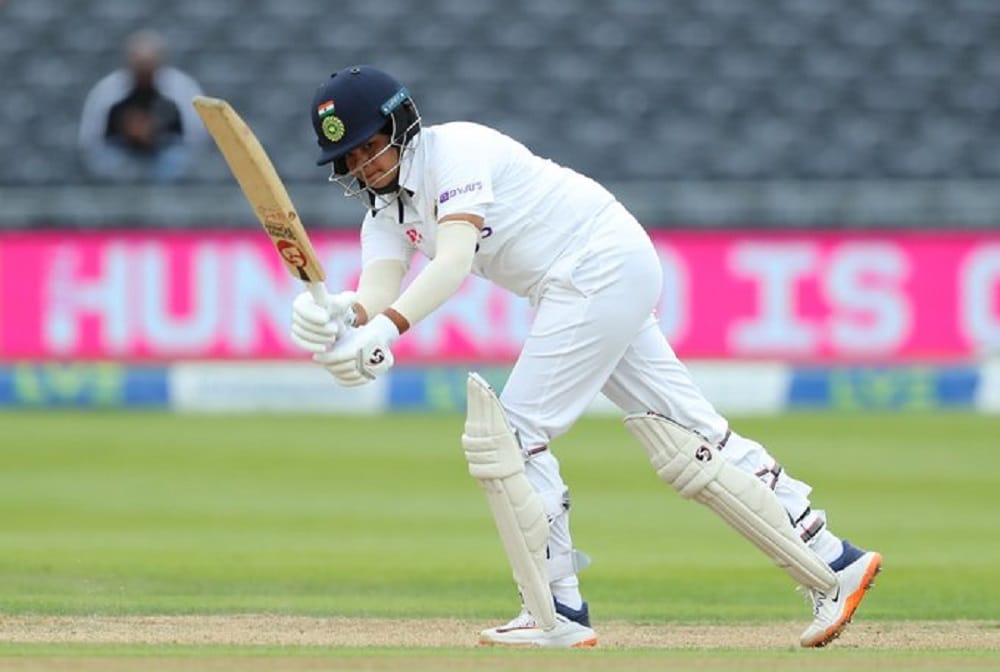 Shafali Verma becomes the first India Women player to score 50 plus in both innings on Test debut