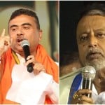सुवेंदु अधिकारी और मुकुल रॉय