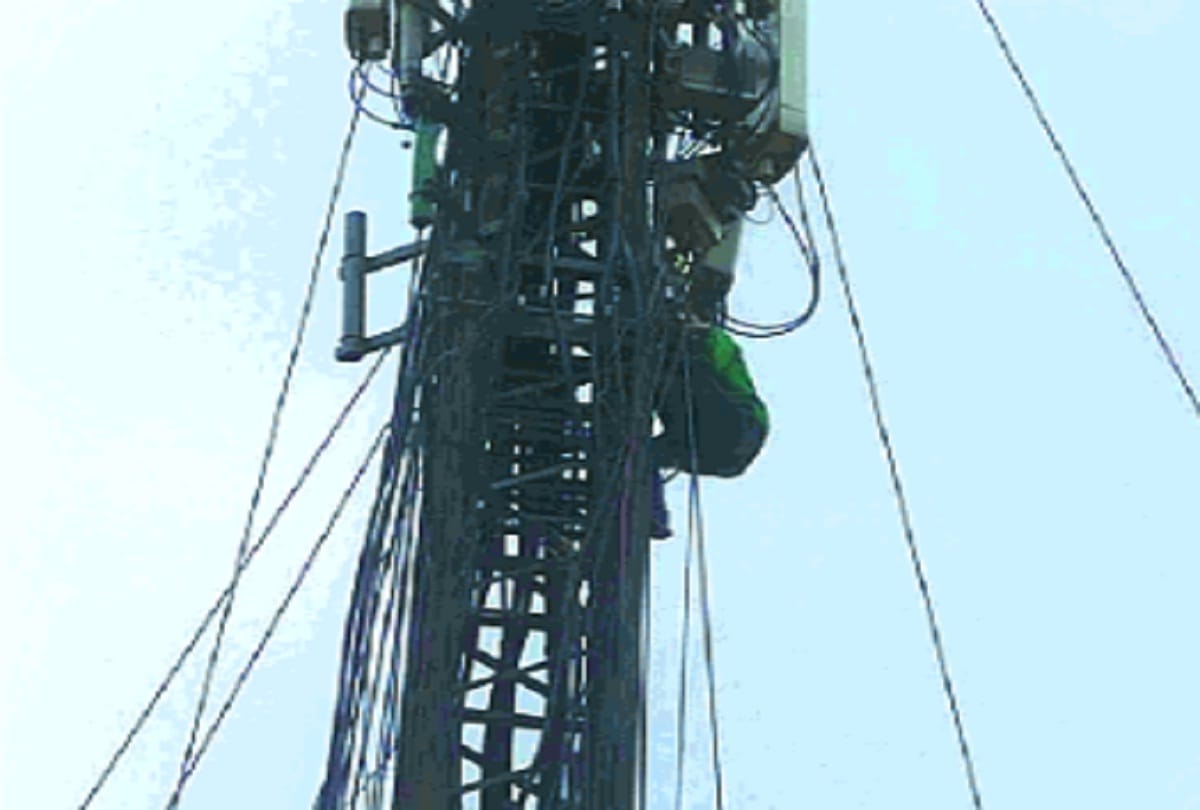 Youth climbed 60 feet high tower after a lot of effort firefighters landed safely