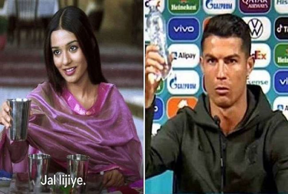 Amrita Rao reacts to ‘Cristiano Ronaldo made Jal lijiye meme international’ post