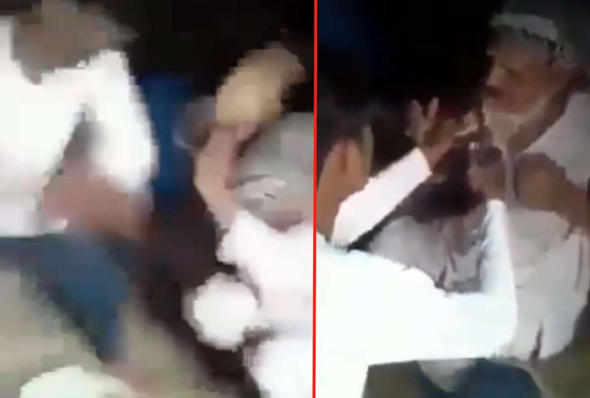 loni ghaziabad beard cutting case Tantric Samad reversed statement, says shaved his beard but did not raise religious slogans