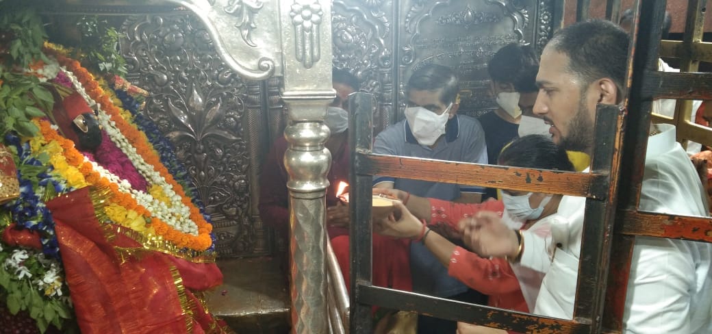 Chief Justice of High Court visited Mother Vindhyavasini