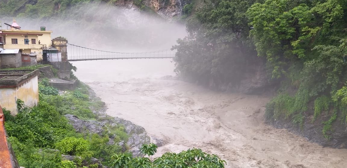 Flood in Gori River