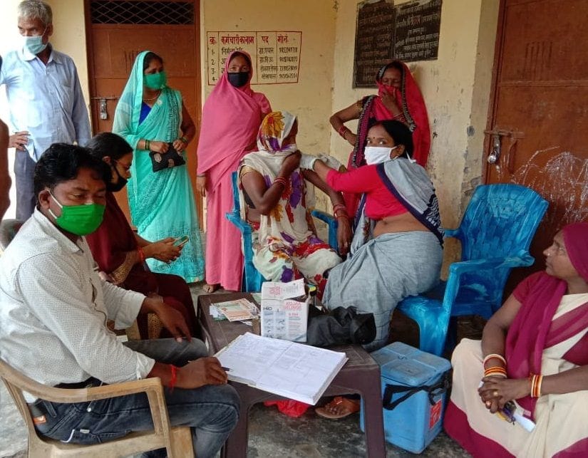 Vaccine ends after noon