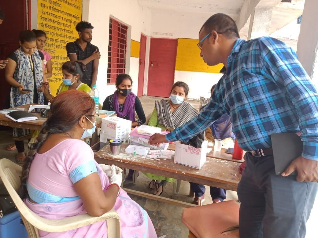 200 vaccinated in gandhinagar ward