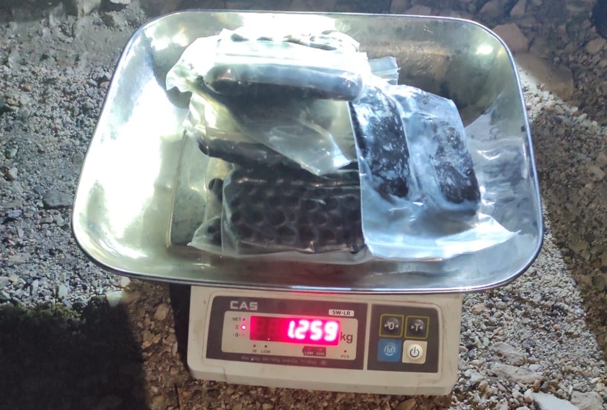 Mumbai youth arrested with 1.259 kg charas in kullu himachal pradesh