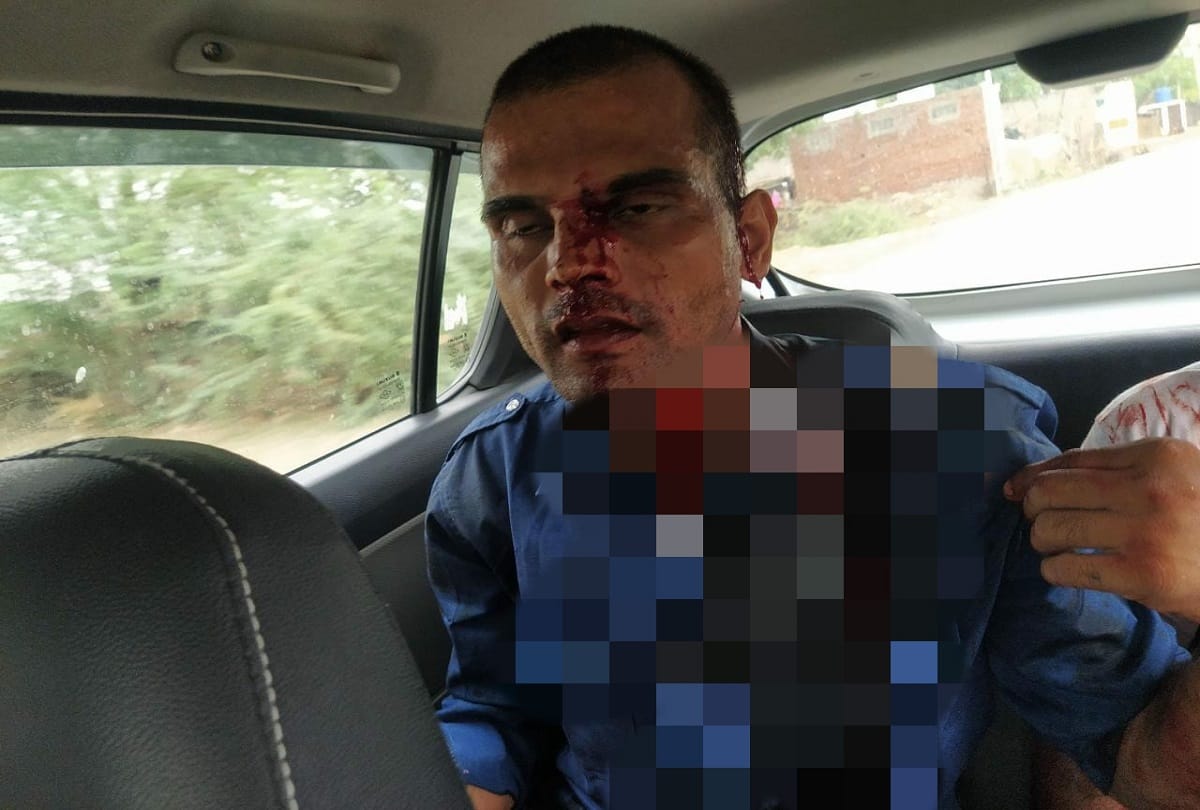 dreadful attack on tree man vishnu lamba in rajasthan