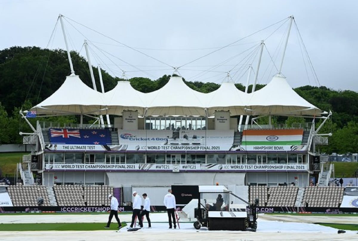 WTC Final 2021 IND vs NZ: Due to persistent rain play has been abandoned on day one in Southampton 