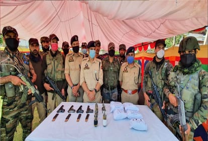 10 terror associates arrested as police busts narco terror module in Baramulla in joint operation by police army and crpf