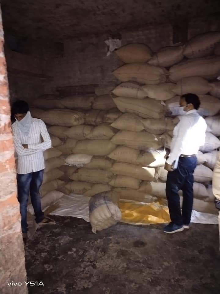 raid on sp jiladhyaksh elder brother godown