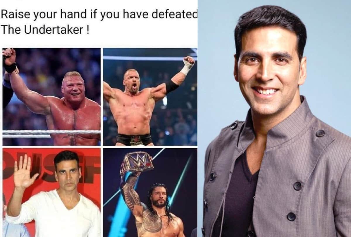 The Undertaker Challenges Akshay Kumar Says Tell Me When Actor Gives Funny Reply