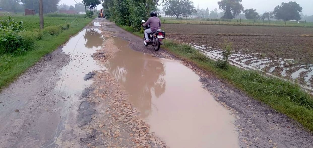 Incessant rain disturbed life