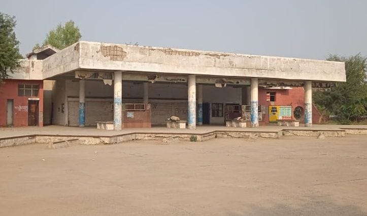 Buses have not yet run from the bus stand built 17 years ago
