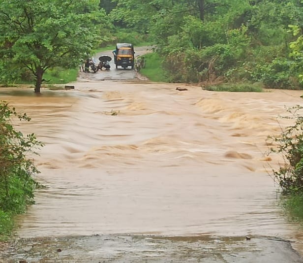 water logging due to rain