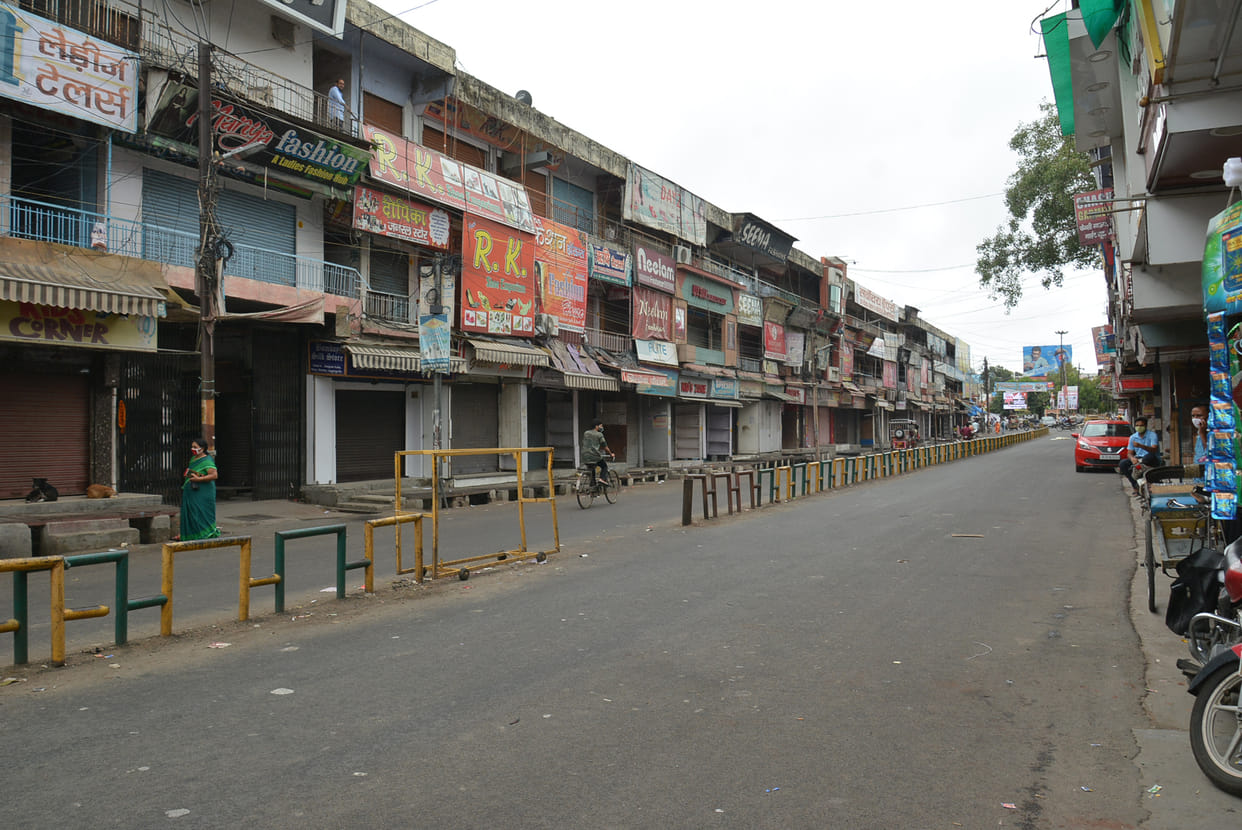 There was silence on the streets, police remained alert