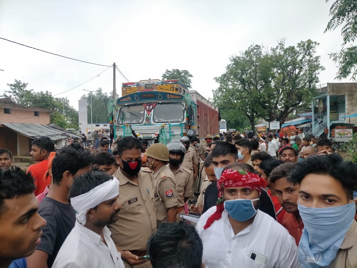 accidnt in ballia disctrict