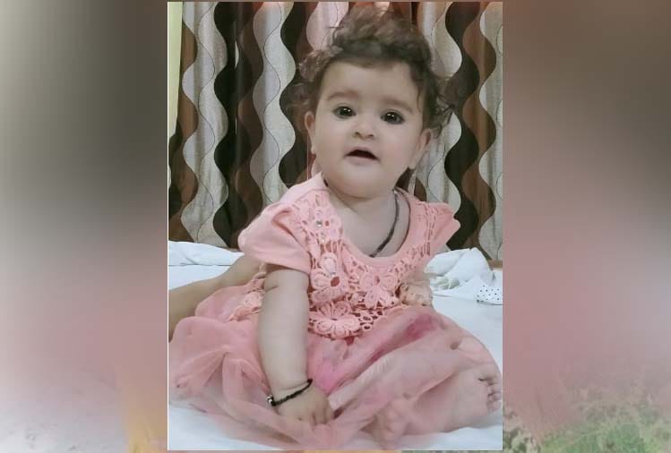 Meerut twenty one month old Ishani got an injection of 16 crores, suffering from SMA disease