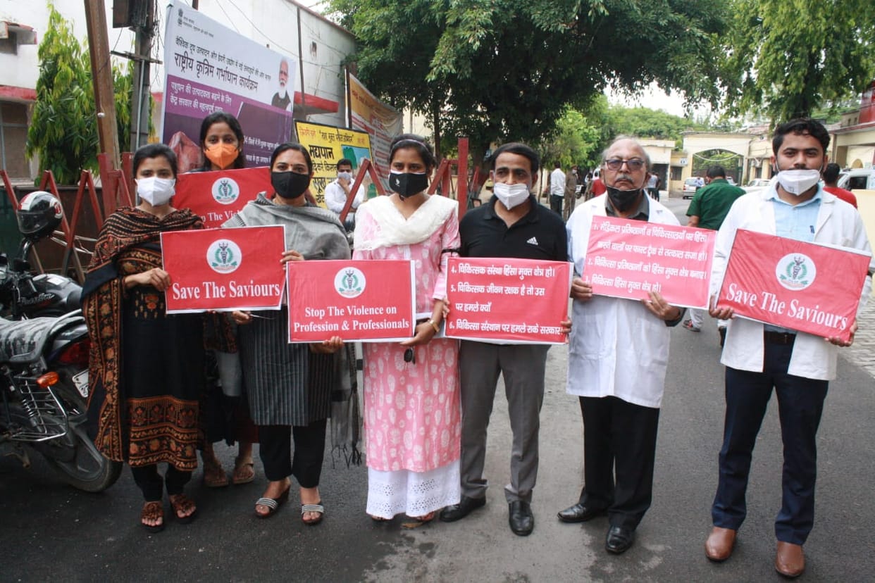 IMA protests against attacks on doctors