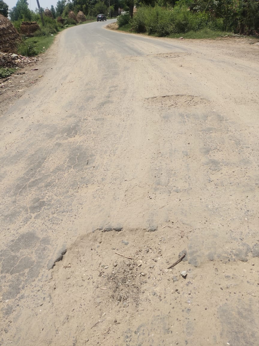 How will the bad roads be able to bear the brunt of the rain