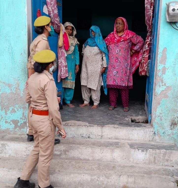Police went from house to house made aware of the ill-effects of drugs