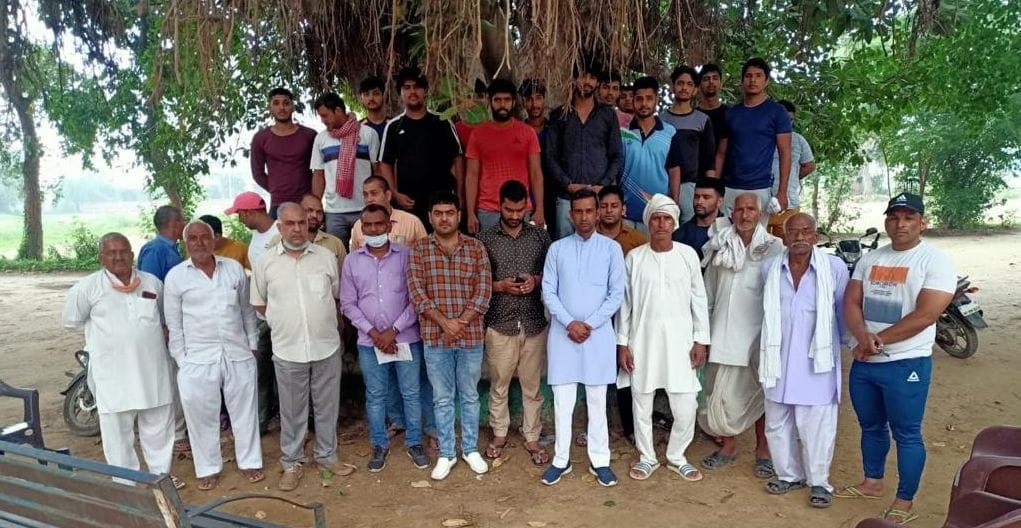 Intensified campaign to mobilize crowd in rural Mahapanchayat