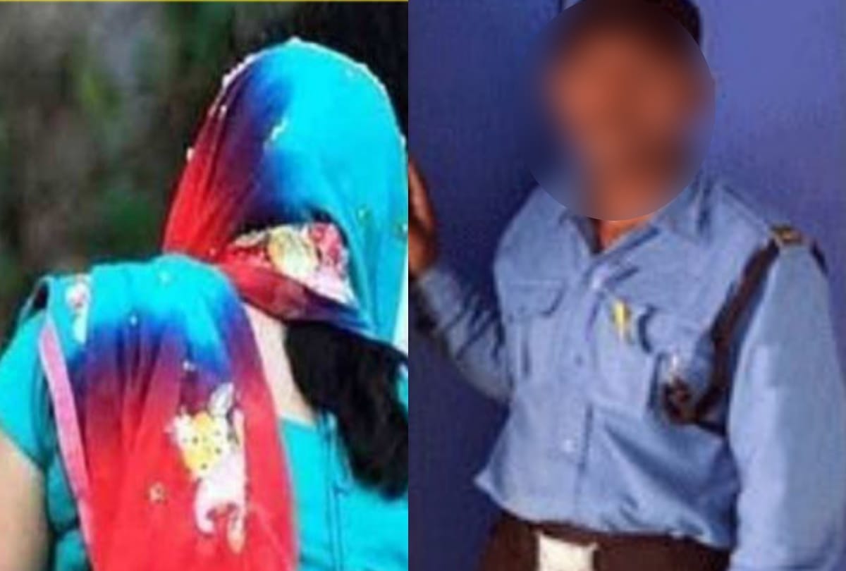 Mother of five children absconding with bank guard in maharajganj