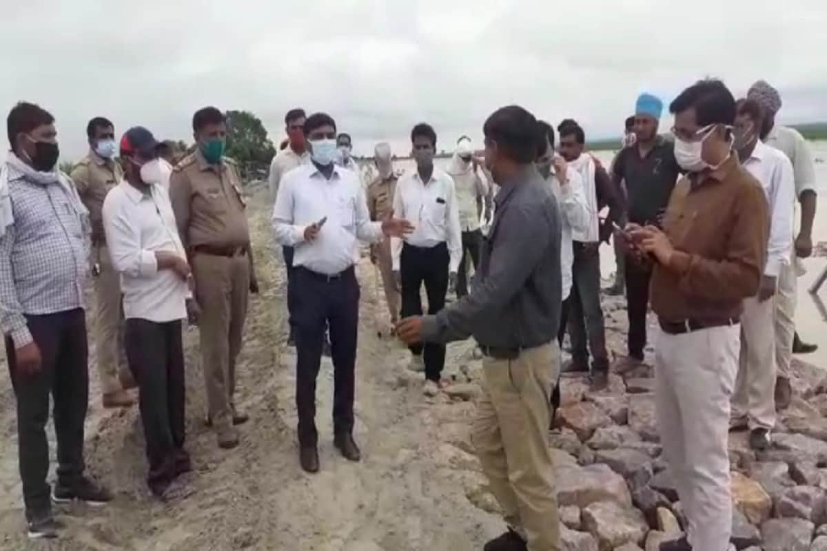 There is danger in the villages of Meerut Muzaffarnagar and Bijnor after releasing water from Haridwar into the Ganges and see photos