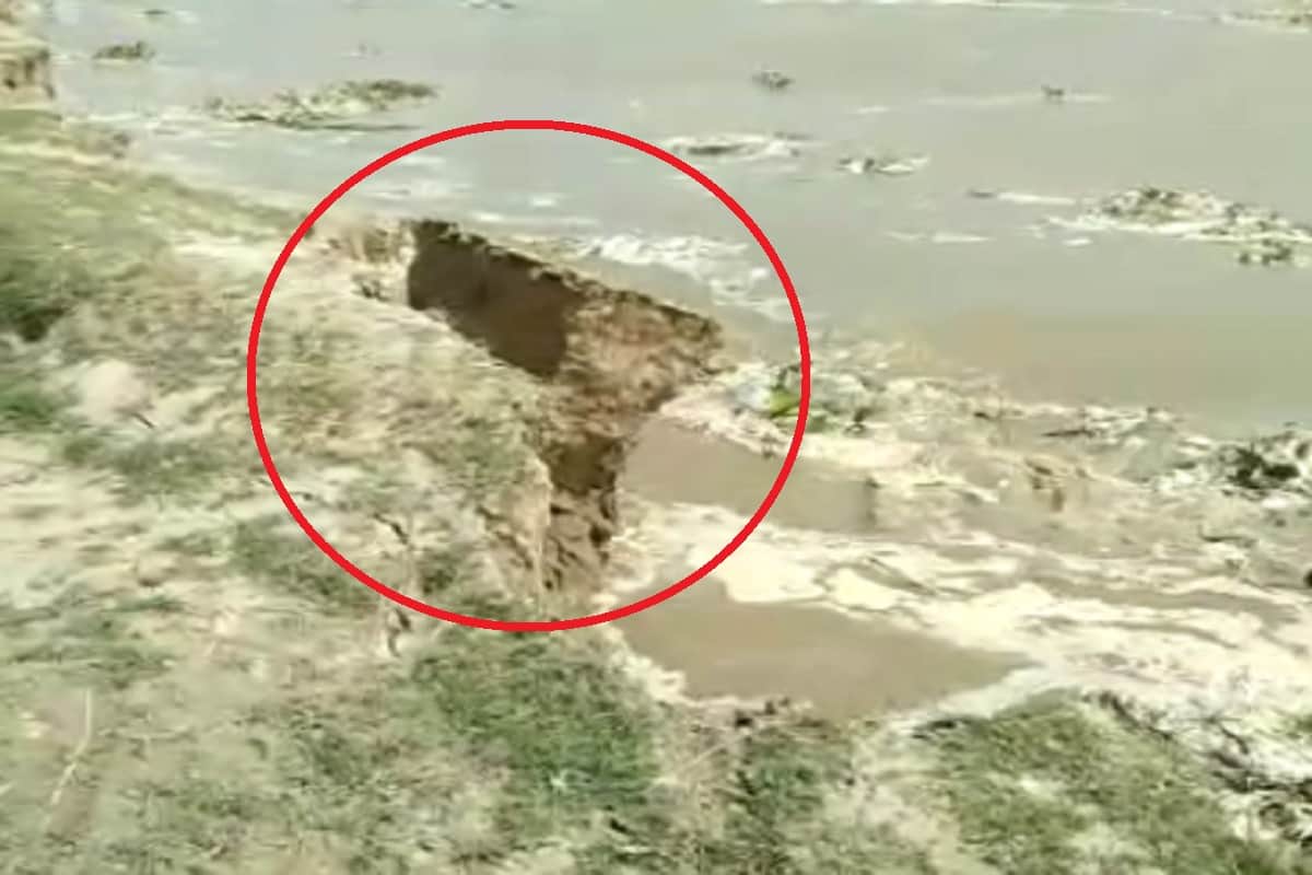 There is danger in the villages of Meerut Muzaffarnagar and Bijnor after releasing water from Haridwar into the Ganges and see photos